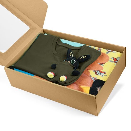 AJÁNDÉKCSOMAG: BING - RUHÁZAT JÁTÉKKAL - GYERMEKRUHÁZAT