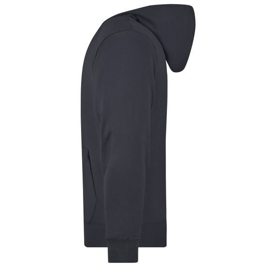 HANORAC PENTRU BĂRBAȚI CU FERMOAR ȘI GLUGĂ JN042 - HANORACE CU FERMOAR - ÎMBRĂCĂMINTE