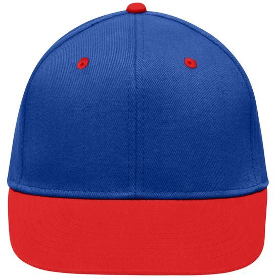 KÉTSZÍNŰ FLATPEAK SAPKA MB6581 - EGYENES SILTTEL - BASEBALL SAPKÁK ÉS SAPKÁK