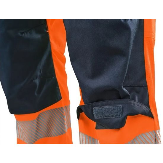 PANTALONI REFLECTORIZANȚI DE VARĂ CU PIEPTAR CXS HALIFAX - PANTALONI REFLECTORIZANȚI - HAINE DE LUCRU