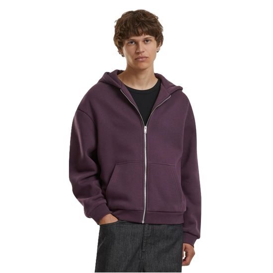 HEBKÁ PÁNSKÁ MIKINA NA ZIP FLUFFY - MIKINY NA ZIP - OBLEČENÍ