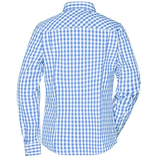 DAMEN KAROHEMD JN616 - LANGARM HEMDEN - KLEIDUNG