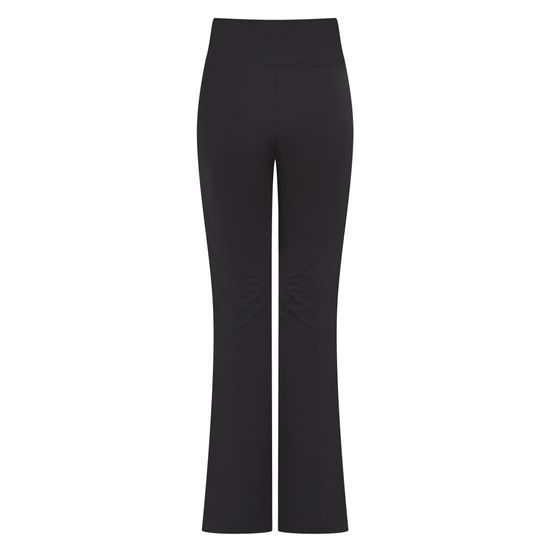 DAMEN-LEGGINGS MIT AUSGESTELLTEM BEIN - SPORT LEGGINGS - SPORT KLEIDUNG