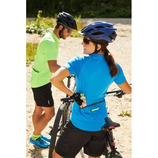 HERREN RADTRIKOT MIT KURZEM REISSVERSCHLUSS JN514 - T-SHIRTS FÜR RADFAHRER - SPORT KLEIDUNG