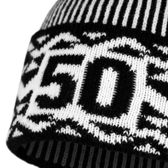 CĂCIULĂ RETRO „ZMIJOVKA“ BONTIS CU CIFRA VÂRSTEI BRODATĂ - FESURI CU POMPON - ACCESORII