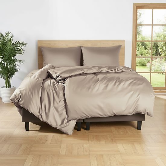 BETTWÄSCHE AUS BAUMWOLLSATIN - BAUMWOLLSATIN-BETTWÄSCHE - HAUSHALT