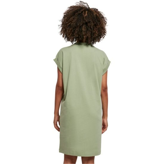 LÄSSIGES BAUMWOLLKLEID MIT STEHKRAGEN - KLEIDER - KLEIDUNG