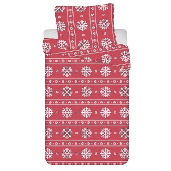 BAVLNĚNÉ POVLEČENÍ S VLOČKAMI - BAVLNĚNÁ POVLEČENÍ - DOMÁCNOST