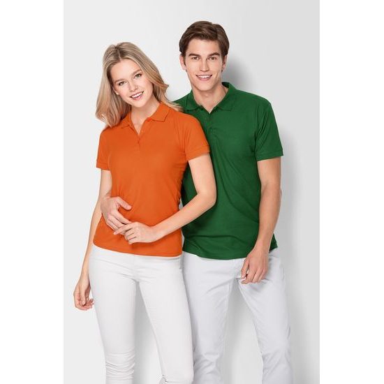 DAMEN POLO-SHIRT JOY PIQUE - KURZARM POLO-SHIRTS - KLEIDUNG