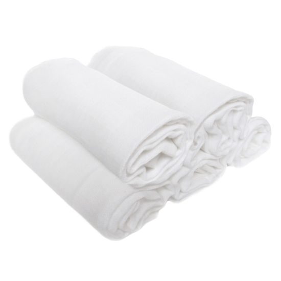 DETSKÉ BIELE LÁTKOVÉ PLIENKY DELUX - 5 KS - PLIENKY - DOMÁCNOSŤ