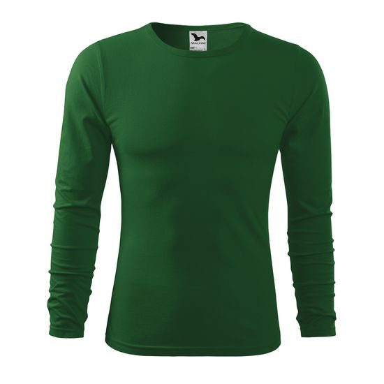 PÁNSKÉ TRIČKO S DLOUHÝM RUKÁVEM FIT-T LONG SLEEVE - TRIČKA S DLOUHÝM RUKÁVEM - OBLEČENÍ