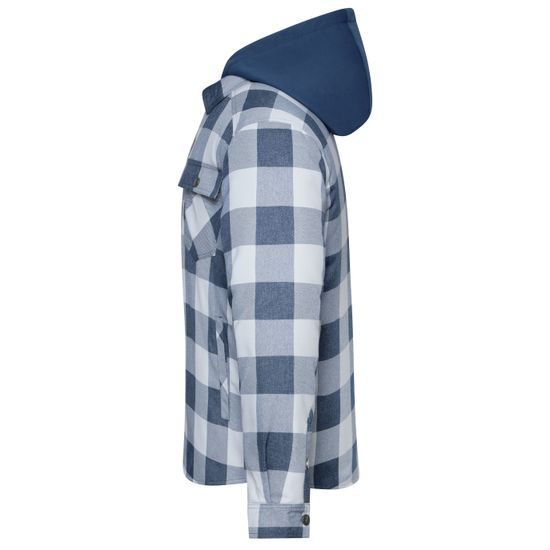 GEFÜTTERTES ARBEITSHEMD MIT KAPUZE JN1872 - ARBEITS KLEIDUNG