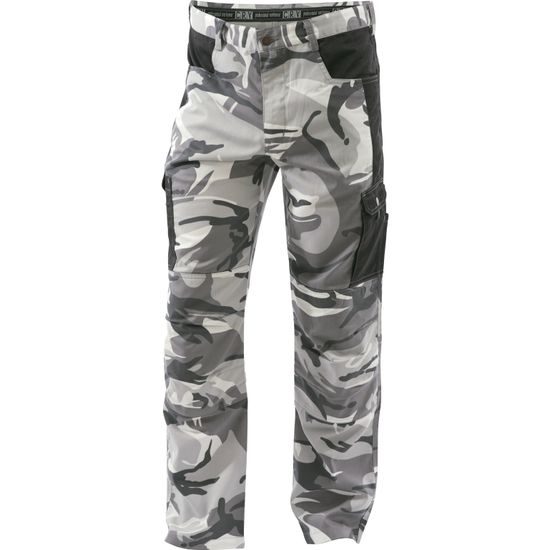 HERREN CAMOUFLAGE HOSE CRAMBE - BUNDHOSEN - ARBEITS KLEIDUNG