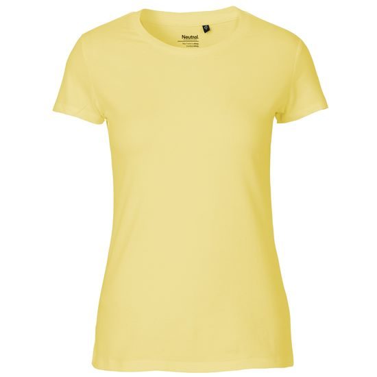 WOMEN'S FIT T-SHIRT IN ORGANIC FAIRTRADE COTTON - SHORT SLEEVE T-SHIRTS - CLOTHING