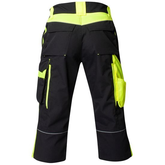 PANTALONI DE LUCRU 3/4 PENTRU BĂRBAȚI NEON - PANTALONI SCURȚI DE LUCRU - HAINE DE LUCRU