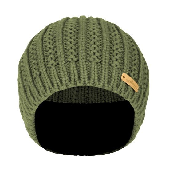 DÁMSKA ČIAPKA S OTVOROM NA COP - PLETENÉ ČIAPKY - ŠILTOVKY A ČIAPKY
