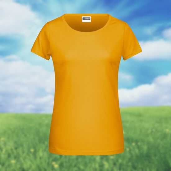 KLASICKÉ DÁMSKE TRIČKO Z BIOBAVLNY 8007 - TRIČKÁ Z BIOBAVLNY - OBLEČENIE