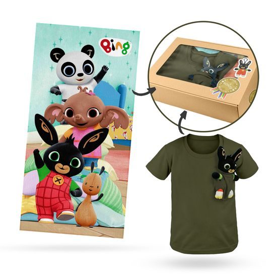 AJÁNDÉKCSOMAG: BING - RUHÁZAT JÁTÉKKAL - GYERMEKRUHÁZAT