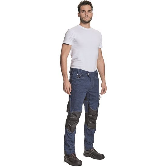 HERREN BUNDHOSE NEURUM DENIM - ARBEITSHOSEN OHNE LATZ - ARBEITS KLEIDUNG