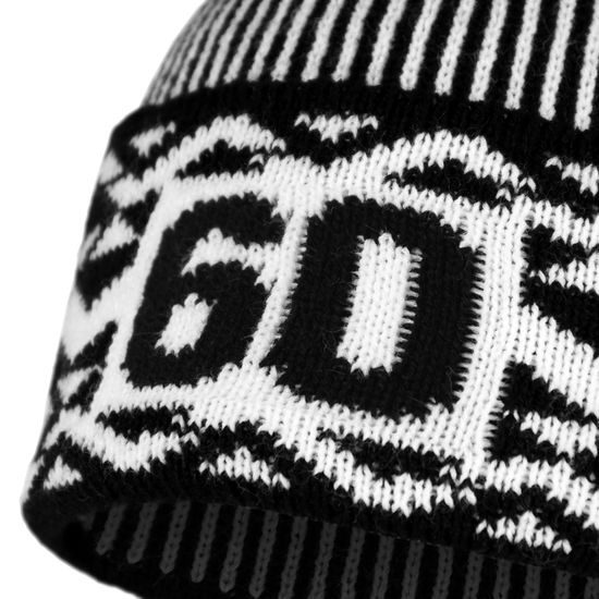 CĂCIULĂ RETRO „ZMIJOVKA“ BONTIS CU CIFRA VÂRSTEI BRODATĂ - FESURI CU POMPON - ACCESORII
