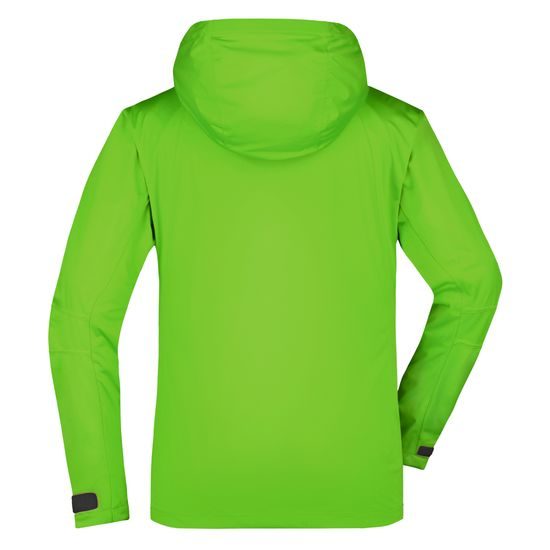 DÁMSKA SOFTSHELLOVÁ BUNDA S KAPUCŇOU JN1097 - SOFTSHELLOVÉ BUNDY - OBLEČENIE