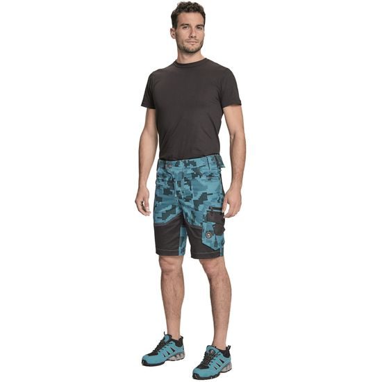 HERREN ARBEITSSHORTS NEURUM CAMOUFLAGE - ARBEITSSHORTS - ARBEITS KLEIDUNG