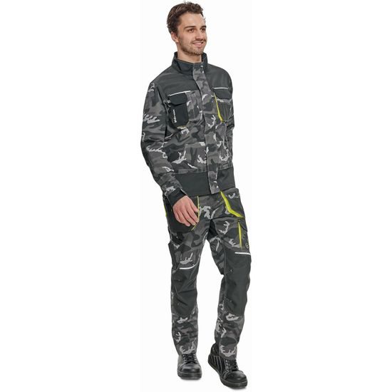 PANTALONI DE LUCRU CAMUFLAJ SHELDON CAMOU - PANTALONI FĂRĂ BRETELE - HAINE DE LUCRU