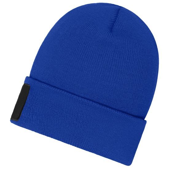 CĂCIULĂ CU PATCH MB7407 - CĂCIULI TRICOTATE - ACCESORII