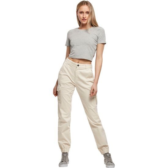 DÁMSKÉ CROP TOP TRIČKO S KRÁTKÝM RUKÁVEM - CROP TOPY - OBLEČENÍ