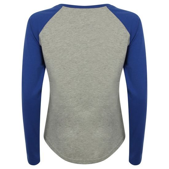 DÁMSKÉ DVOUBAREVNÉ TRIČKO S DLOUHÝM RUKÁVEM - TRIČKA S DLOUHÝM RUKÁVEM - OBLEČENÍ