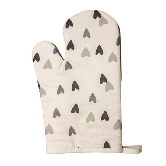 KÜCHENHANDSCHUHE HERZCHEN - 2 STÜCK - KÜCHENHANDSCHUHE - HAUSHALT