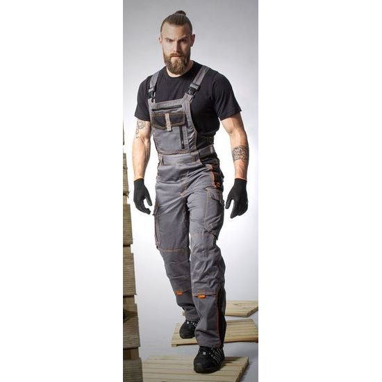 ARBEITSLATZHOSE VISION KURZGRÖSSE - LATZHOSEN - ARBEITS KLEIDUNG