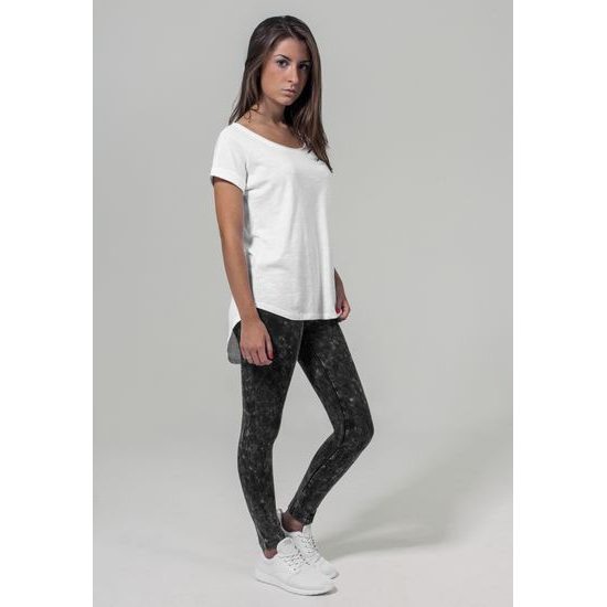 DAMEN T-SHIRT MIT LÄNGEREM RÜCKENTEIL - KURZARM-T-SHIRTS - KLEIDUNG