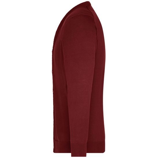 FÉRFI PAMUT PULÓVER JN661 - V NYAKÚ SZVETTEREK - RUHÁZAT