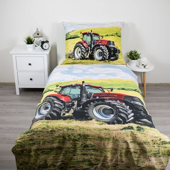 POVLEČENÍ TRAKTOR - DĚTSKÁ POVLEČENÍ - DOMÁCNOST