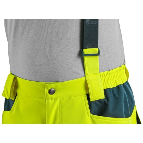 REFLEKTIERENDE HERREN-SOFTSHELLHOSE CXS BEDFORD - WARNSCHUTZHOSEN - ARBEITS KLEIDUNG