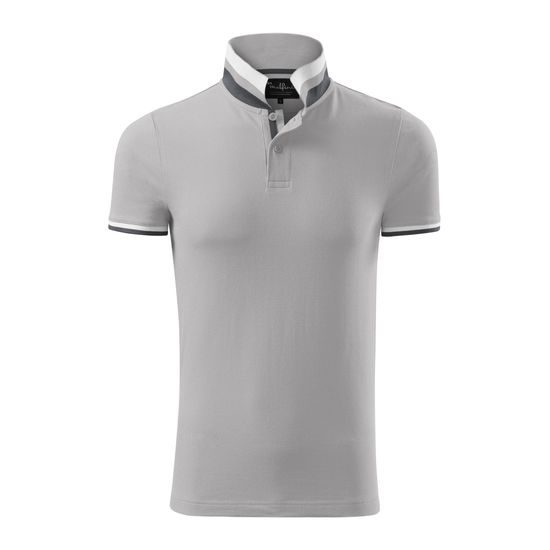 HERREN POLO-SHIRT COLLAR UP - KURZARM POLO-SHIRTS - KLEIDUNG