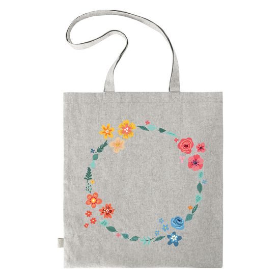 PLÁTENÁ TAŠKA FLORAL WREATH - TAŠKY - DOPLNKY