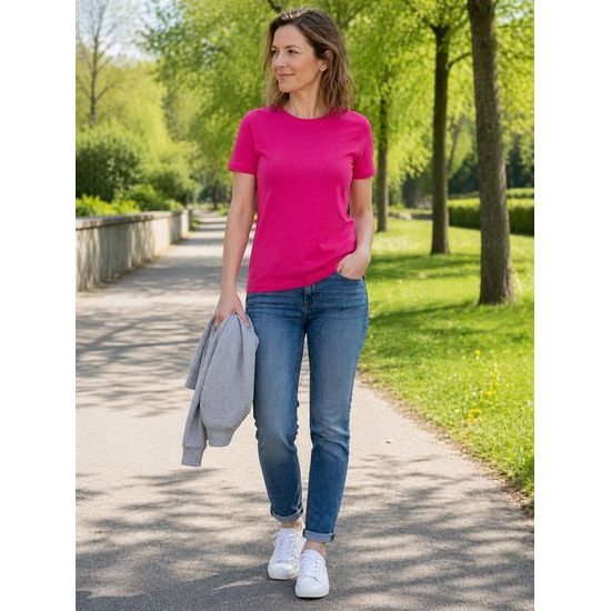 TRICOU DE FEMEI CLASSIC NEW - TRICOURI CU MÂNECĂ SCURTĂ - ÎMBRĂCĂMINTE