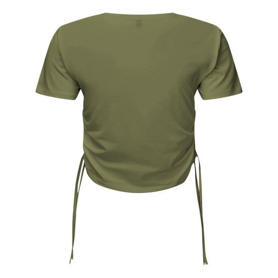 DAMEN-CROP-TOP MIT RAFFUNG - CROP-TOPS - KLEIDUNG