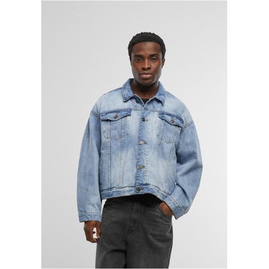 JACHETĂ JEANS BĂRBĂTEASCĂ - JACHETE, GECI - ÎMBRĂCĂMINTE