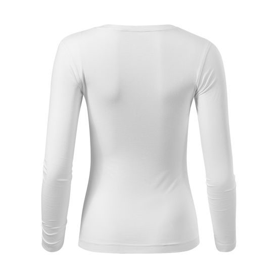 DÁMSKÉ TRIČKO S DLOUHÝM RUKÁVEM FIT-T LONG SLEEVE - TRIČKA S DLOUHÝM RUKÁVEM - OBLEČENÍ