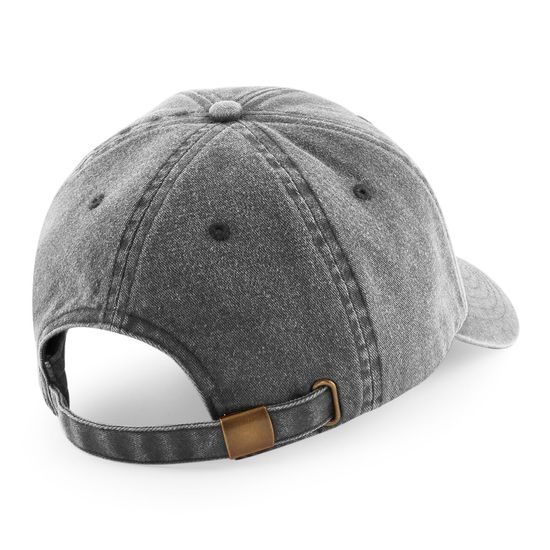 FLACH GESCHNITTENE VINTAGE KAPPE - CAPS ALS WERBEARTIKEL - CAPS UND MÜTZEN