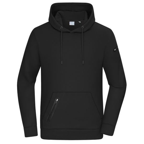 ŠTÝLOVÁ PÁNSKA MIKINA S KAPUCŇOU 8046 - MIKINY CEZ HLAVU - OBLEČENIE