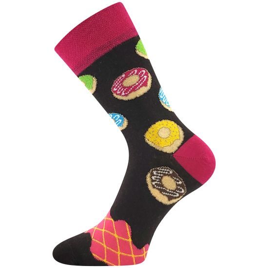 BAUMWOLLSOCKEN DONUT - ALLTAGS-SOCKEN - SCHUHE
