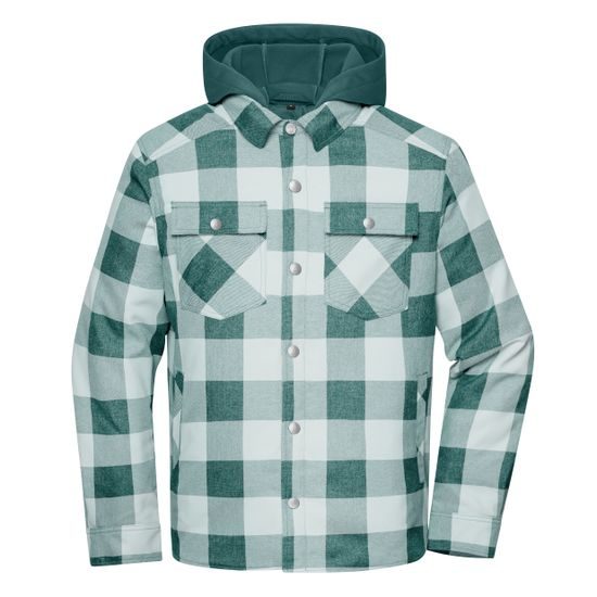 ZATEPLENÁ PRACOVNÍ KOŠILE S KAPUCÍ JN1872 - PRACOVNÍ ODĚVY