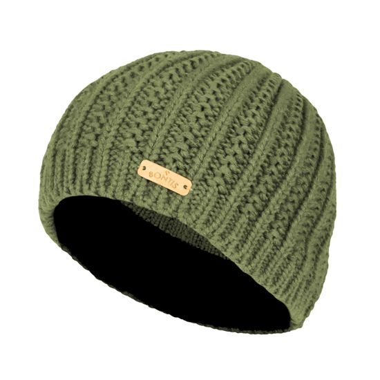 DÁMSKA ČIAPKA S OTVOROM NA COP - PLETENÉ ČIAPKY - ŠILTOVKY A ČIAPKY