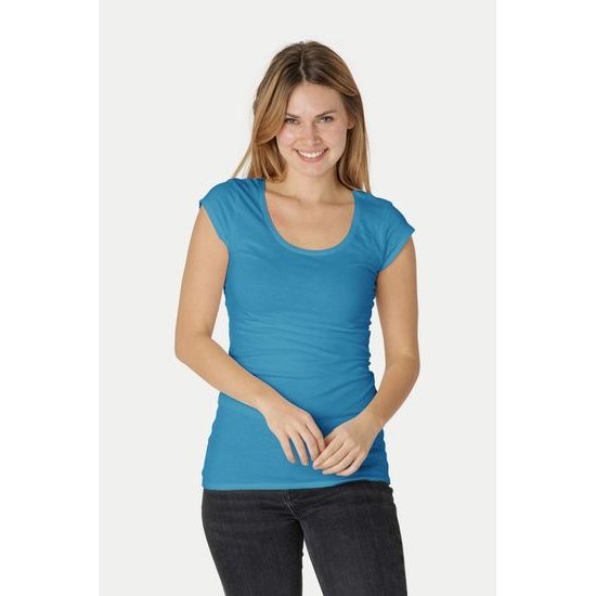 TRICOU PENTRU FEMEI DIN BUMBAC ORGANIC FAIRTRADE - TRICOURI CU MÂNECĂ SCURTĂ - ÎMBRĂCĂMINTE