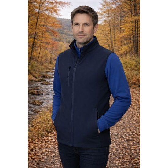 HERREN SOFTSHELLWESTE TRAIL - SOFTSHELLWESTEN - KLEIDUNG
