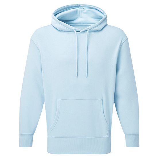 UNISEX KAPUZENPULLOVER AUS RECYCELTEM MATERIAL - SWEATSHIRTS OHNE REISSVERSCHLUSS - KLEIDUNG